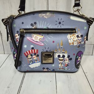 Dooney & Bourke Disney Mickey & Minnie HIPSTER Crossbody Bag A Walk In The Park